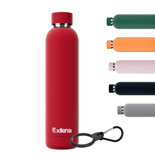 Flexible Slim Insulated Water Bottles for Travel 25oz with Clip Consistent