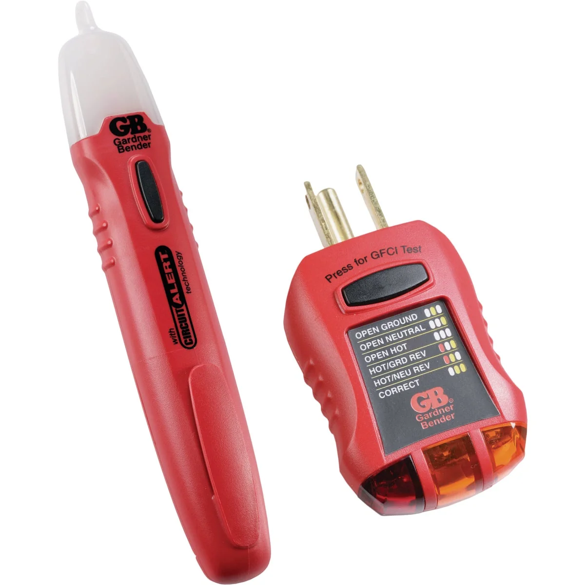 Consistent Gardner Bender 2-Piece Electrical Tester Kit Functional