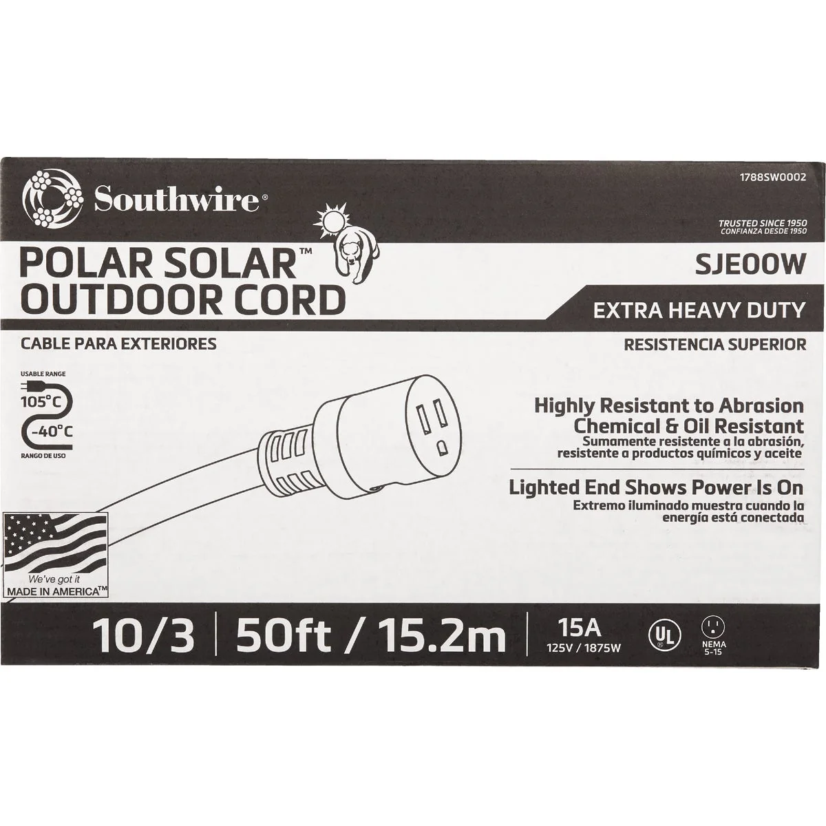 Unique Coleman Cable 50 Ft. 10 3 Cold Weather Extension Cord Optimized