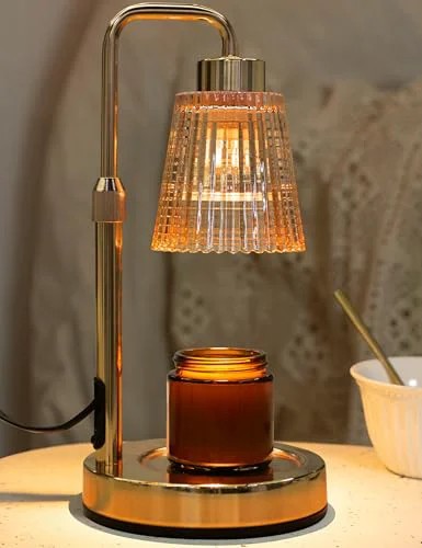 Prestigious Gold Candle Warmer Lamp with 24h Cycle Timer Dependable
