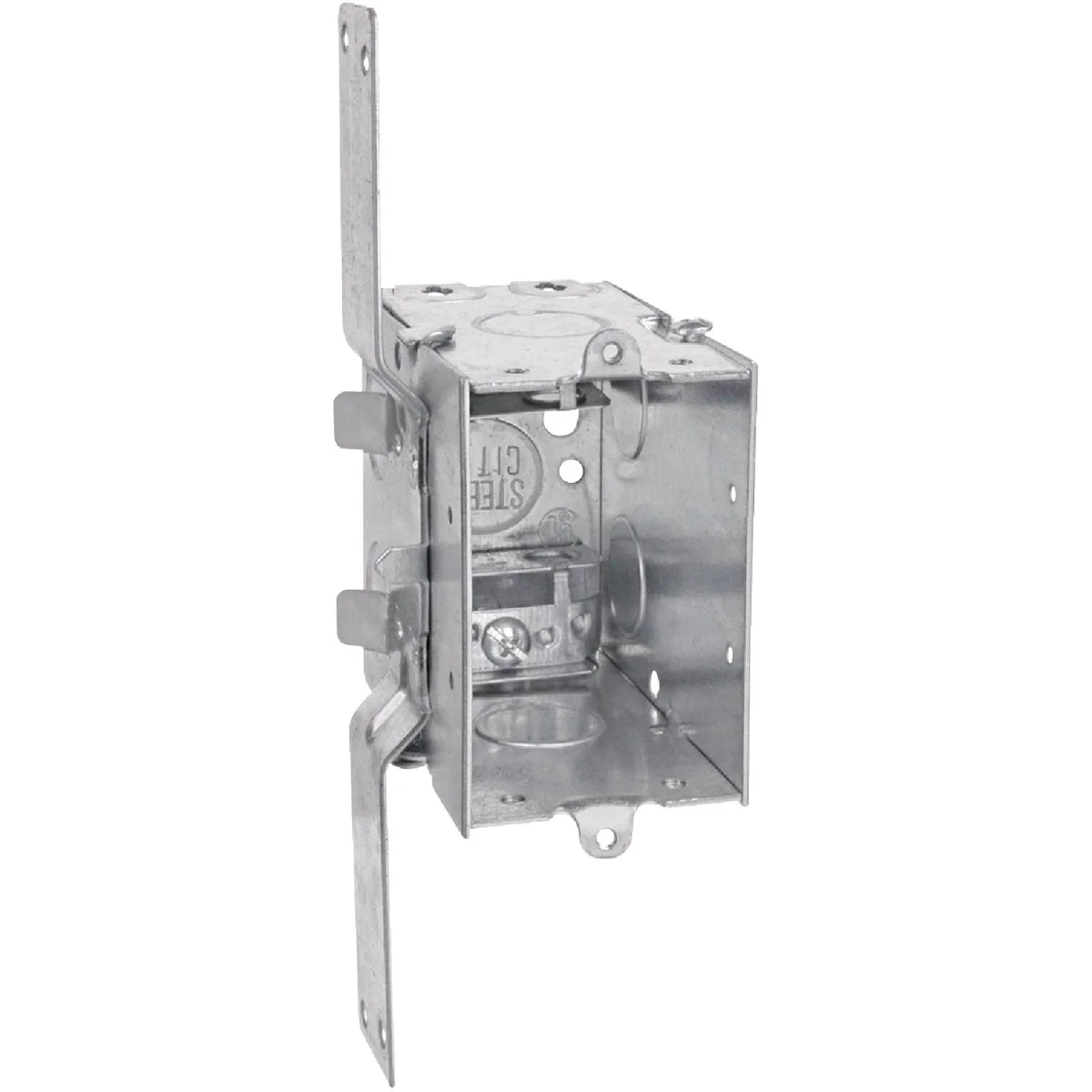 Environmentally Friendly Steel City 1-Gang Steel Switch Box with CV Bracket Consistent