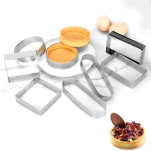 Fine Crafted 304 Stainless Steel Cake Ring Environmentally Friendly