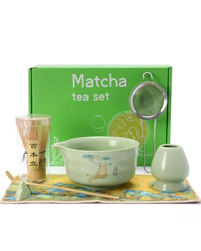 Green Matcha Whisk Set Prestigious