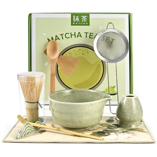 Trusted Matcha Set 8 PCS Japanese Matcha Bowl Set with Whisk and Tea Scoop Next-Generation