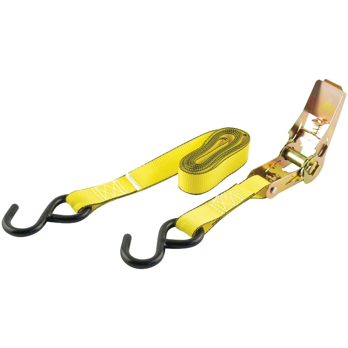 Prestigious Erickson 1 In. x 10 Ft. 900 Lb. Light Duty Ratchet Strap 4-Pack First-Class