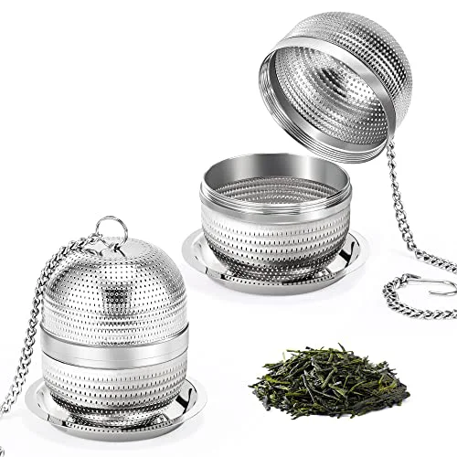 Original 2 Pack Tea Infusers for Loose Tea Traditional