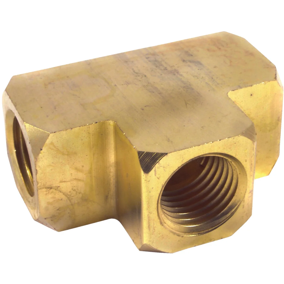 Selected Forney 1 4 In. NPT Brass Female Air Hose Tee Verified