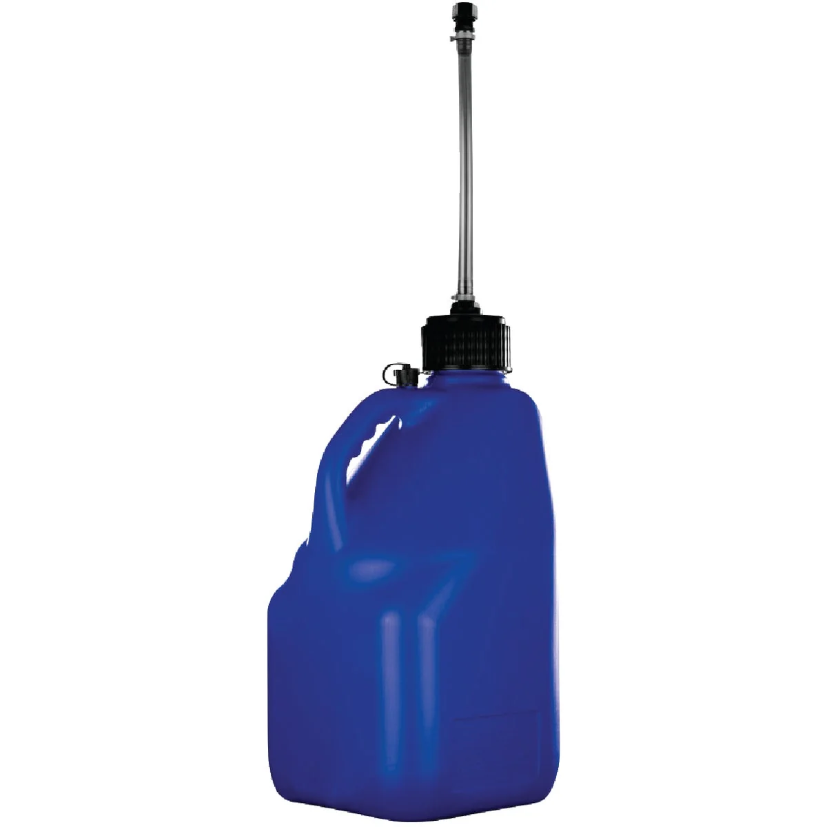 Reusable Plastic Product Formers 5 Gal. Square Plastic Multi-Purpose Utility Jug Blue Specialty