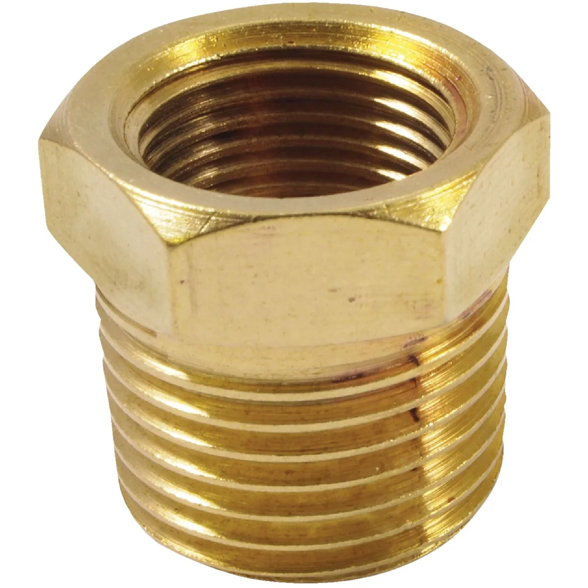 Reusable Forney 3 8 In. FNPT x 1 2 In. MNPT Brass Bushing Top-Quality