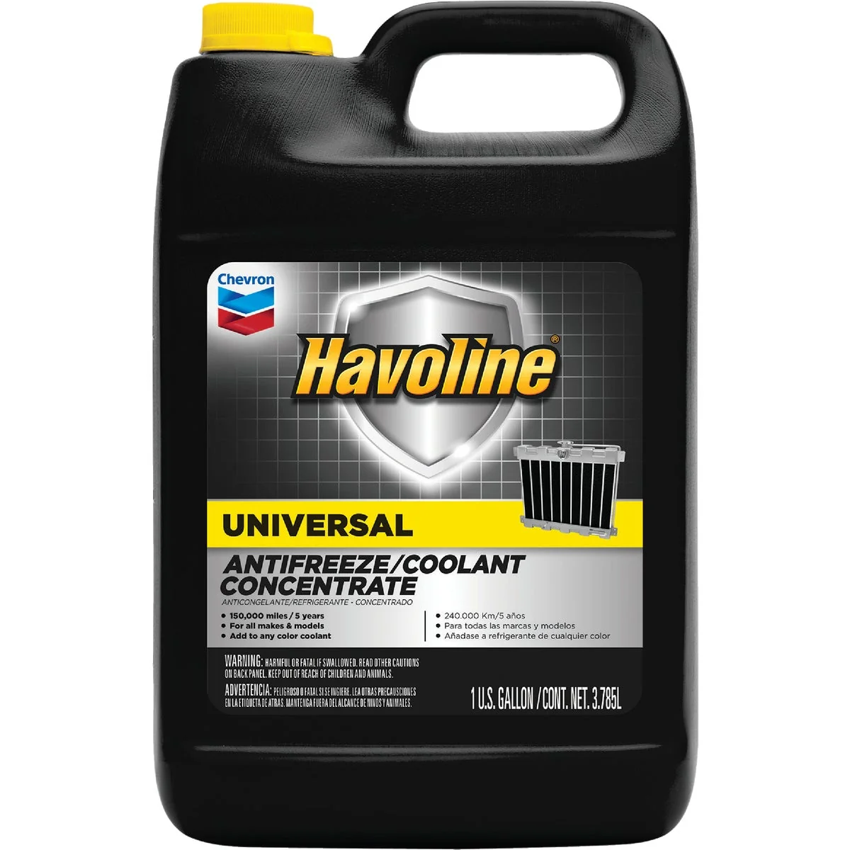 Dependable Havoline Universal Gallon Concentrate -34 F to 265 F Automotive Antize Excellent