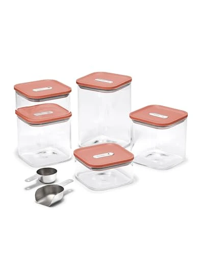 Modern 13 Piece Glass Airtight Food Storage Containers with Lids 13 Count Sophisticated
