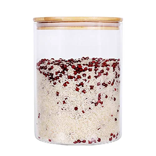 Functional Large Glass Food Storage Container Selected