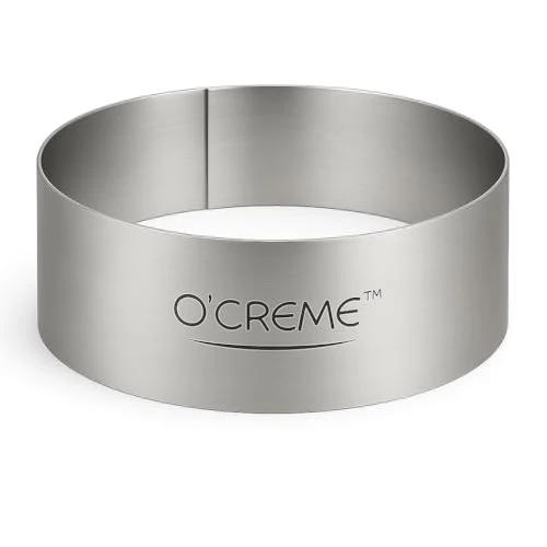 Responsible Cake Ring Sturdy Stainless Steel Round Mousse Cake Ring Mold for Baking Fast