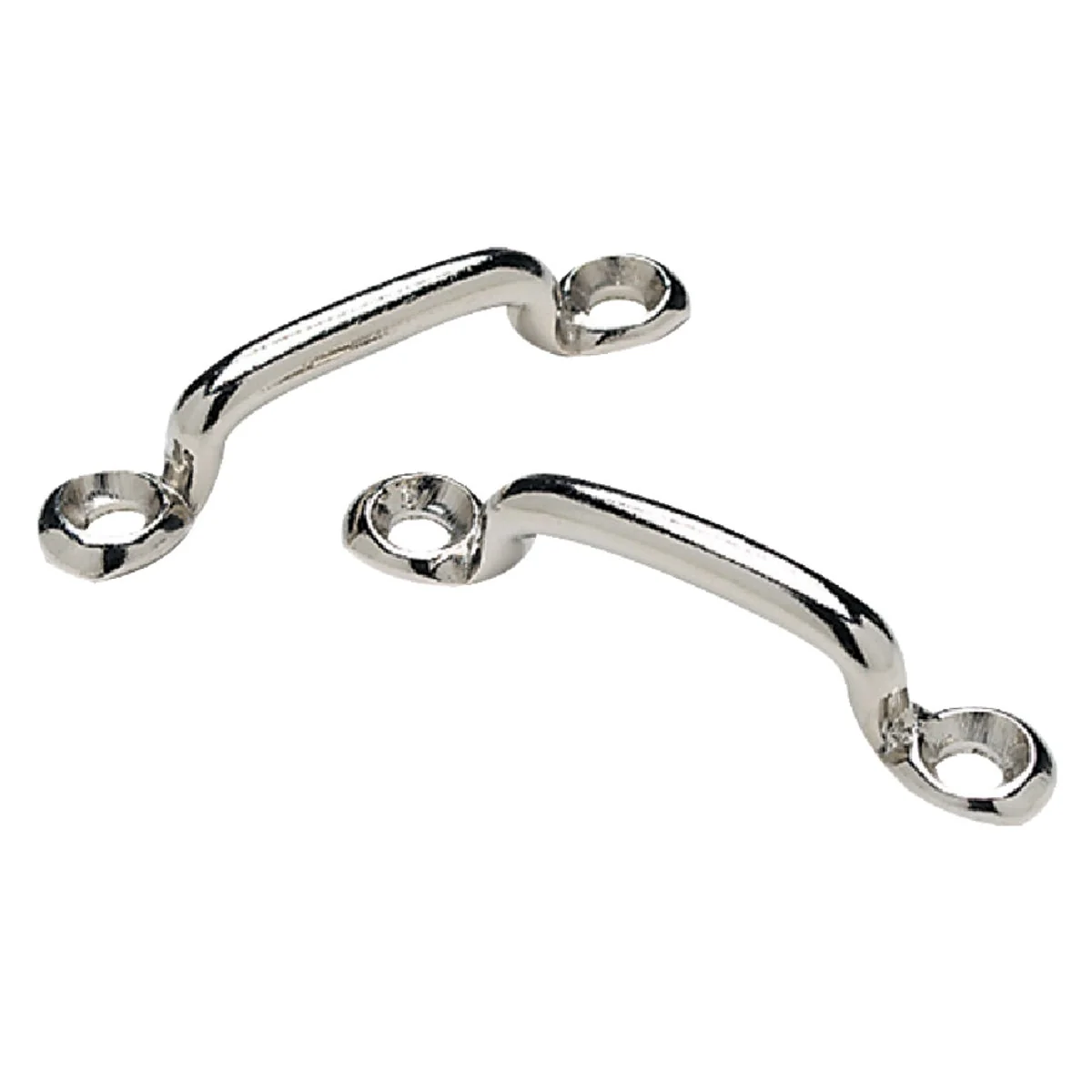 Smooth Seachoice 2-11 16 In. L x 11 32 x 1-7 32 In. ID Nickel Plated Brass Wire Battery Eye Strap 2-Pack Sophisticated