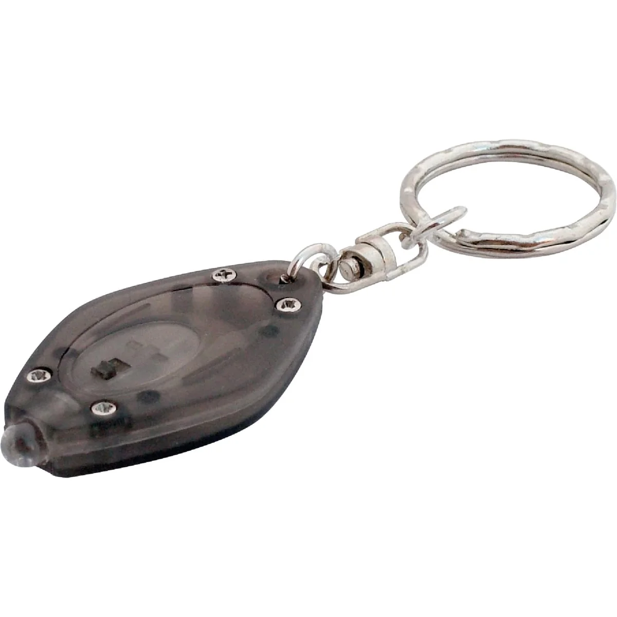 Premium Lucky Line Oval Mini Key Ring with LED Light Breathable