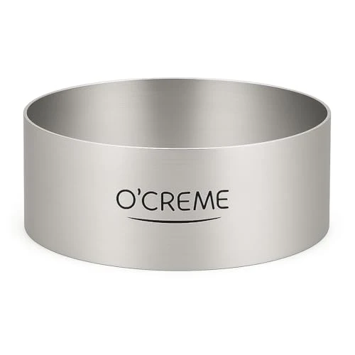 Sophisticated Cake Ring Sturdy Stainless Steel Round Mousse Cake Ring Mold for Baking Clean