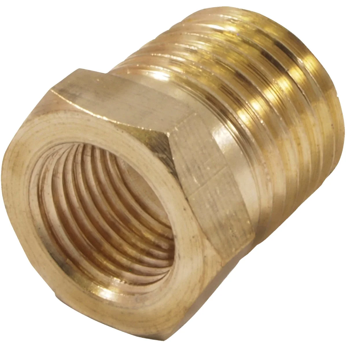 Smooth Forney 1 8 In. FNPT x 1 4 In. MNPT Brass Bushing Secure