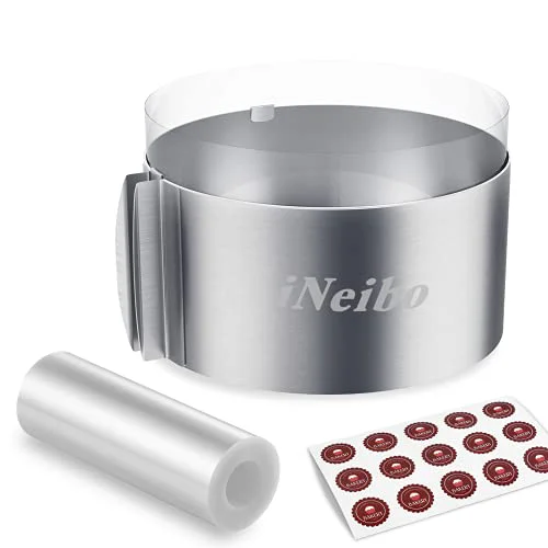 Consistent Cake Ring and Cake Collar Set Efficient