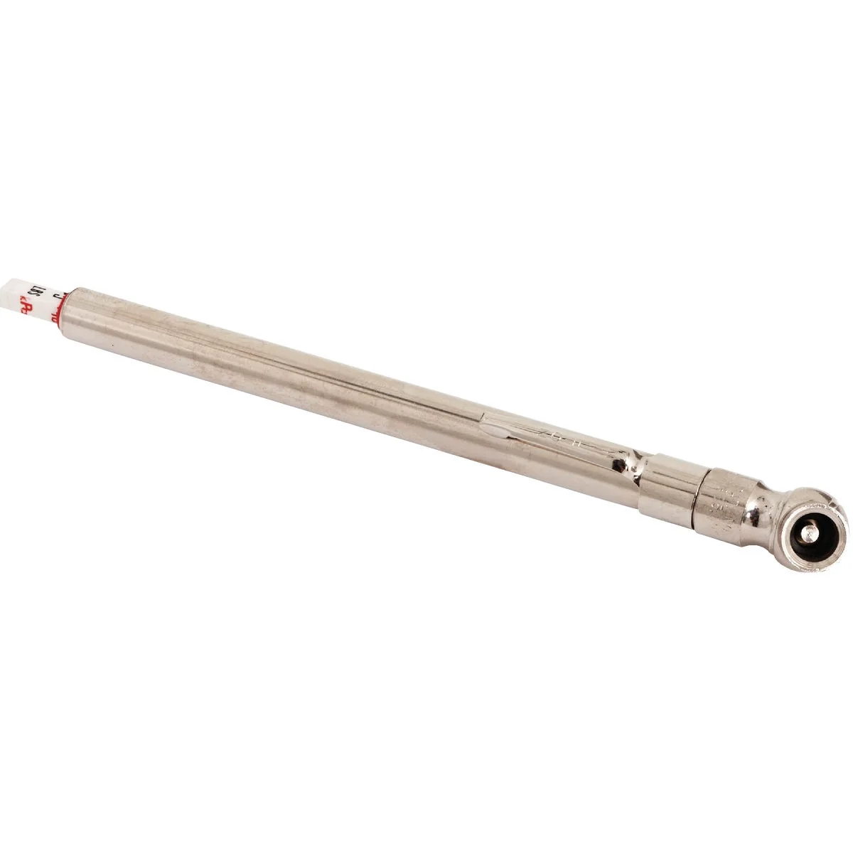 Certified Milton 5-50 psi Chrome-Plated Tire Gauge User-Friendly