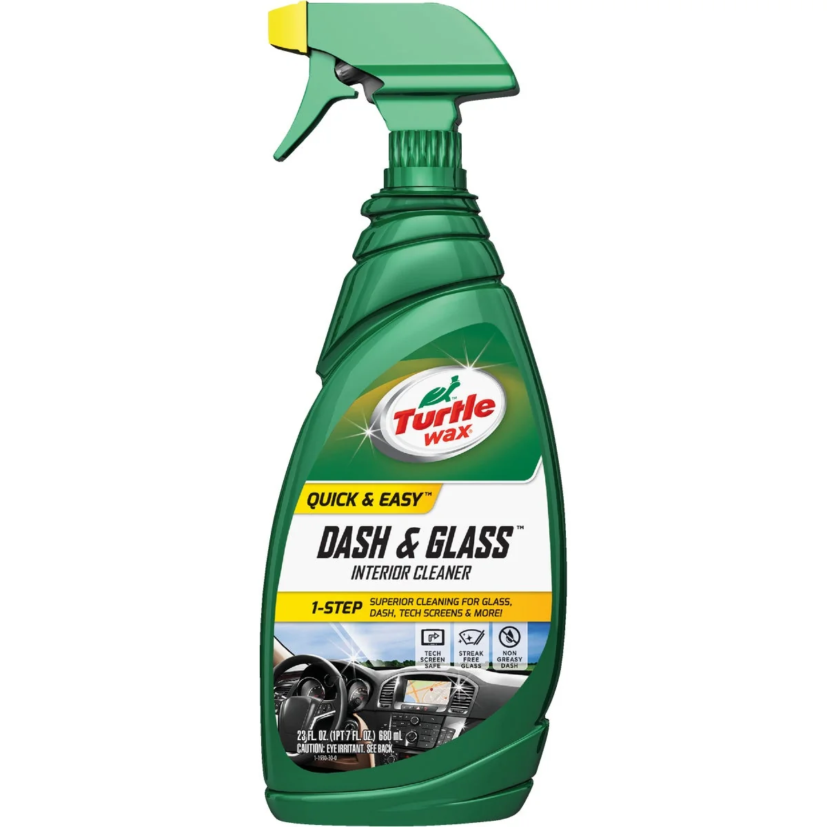 Classic Turtle Wax Dash Glass 23 Oz. Trigger Spray Auto Interior Cleaner Specialty