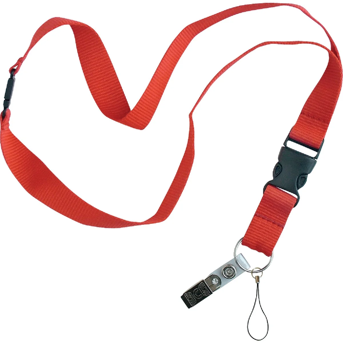 First-Class Lucky Line 18 In. Nylon Lanyard Key Ring Exceptional