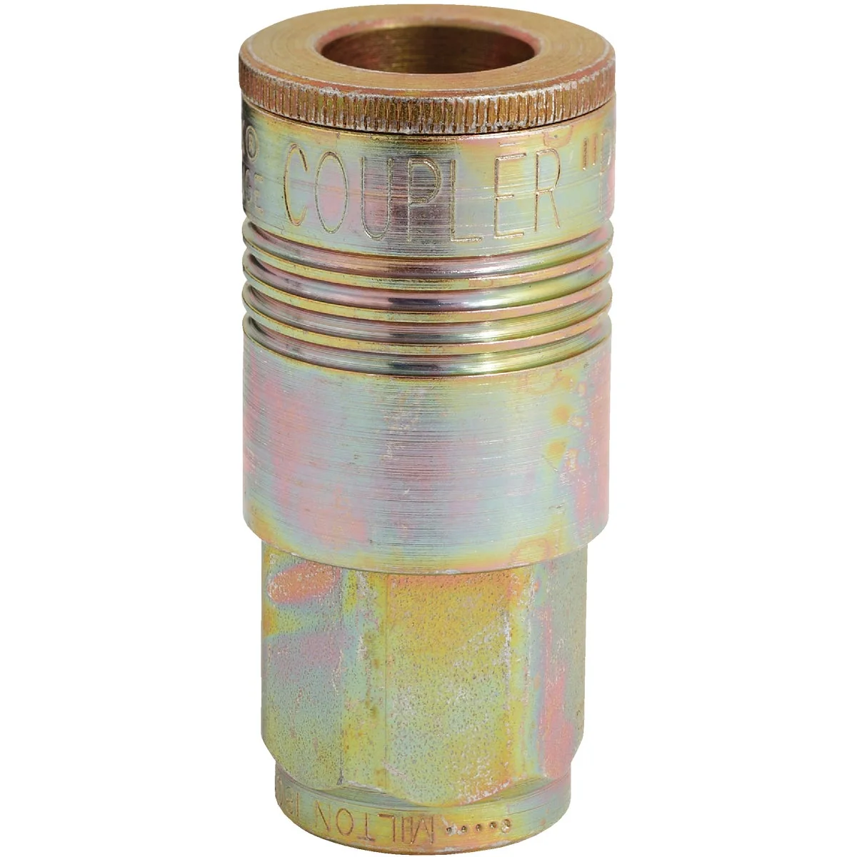 Smooth Milton P-Style 3 8 In. FNPT Heavy-Duty Steel Coupler Expertly Made