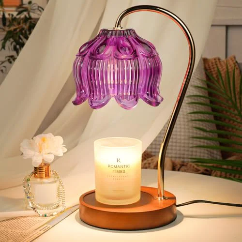 Superior Purple Candle Warmer Lamp with Timer Quality