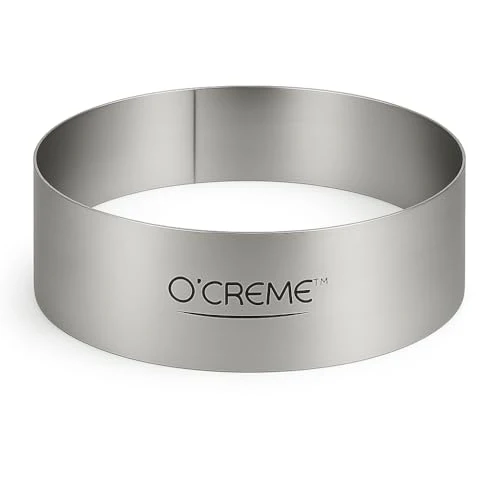 Classic Stainless Steel Cake Ring Mold for Baking 16x3 Inch Quality