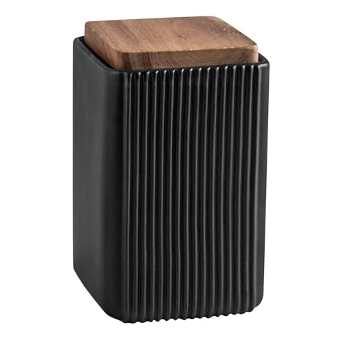 Comfortable Ceramic Storage Jars Modern Airtight Coffee Canisters With Lid 33.814 Fl Oz Contemporary
