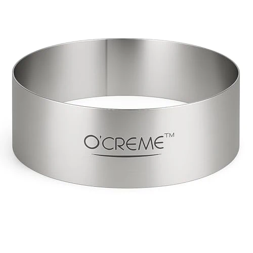 User-Friendly Cake Ring Sturdy Stainless Steel Round Mousse Cake Ring Mold for Baking Next-Generation