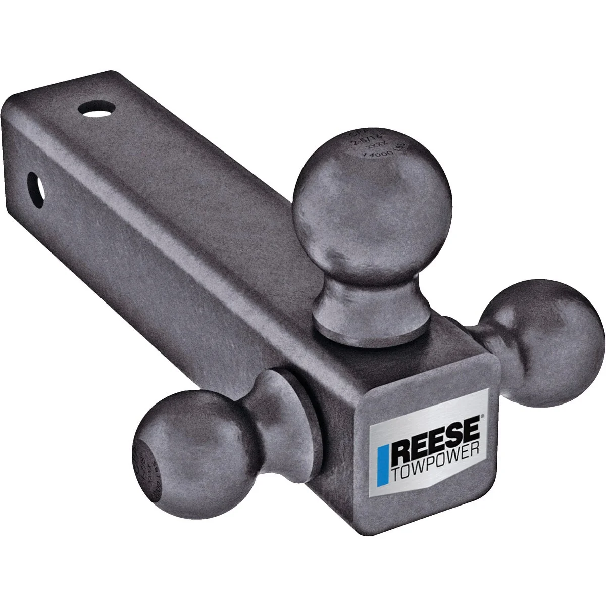 User-Friendly Reese Towpower Class V Multiple Hitch Ball Mount Lightweight