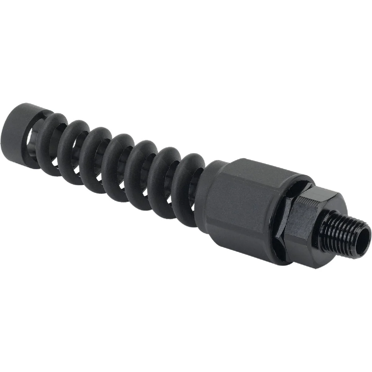 Practical Flexzilla Pro 3 8 In. Barb 1 4 In. MNPT Reusable Air Hose End with Swivel Premium