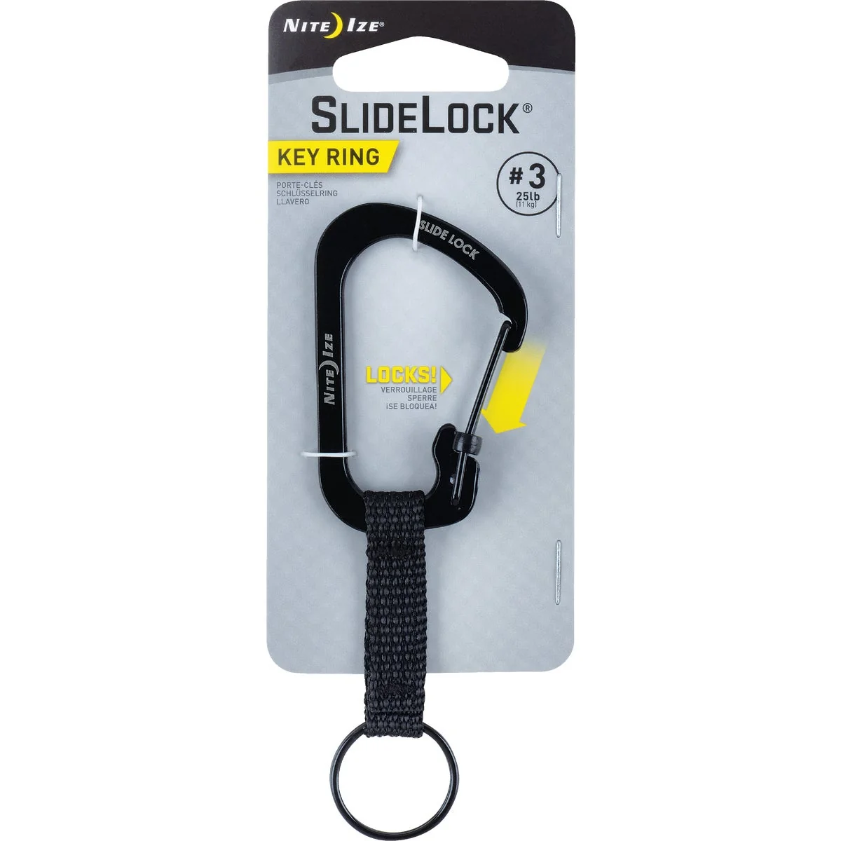 Modern Nite Ize SlideLock C-Clip Key Ring Fashionable