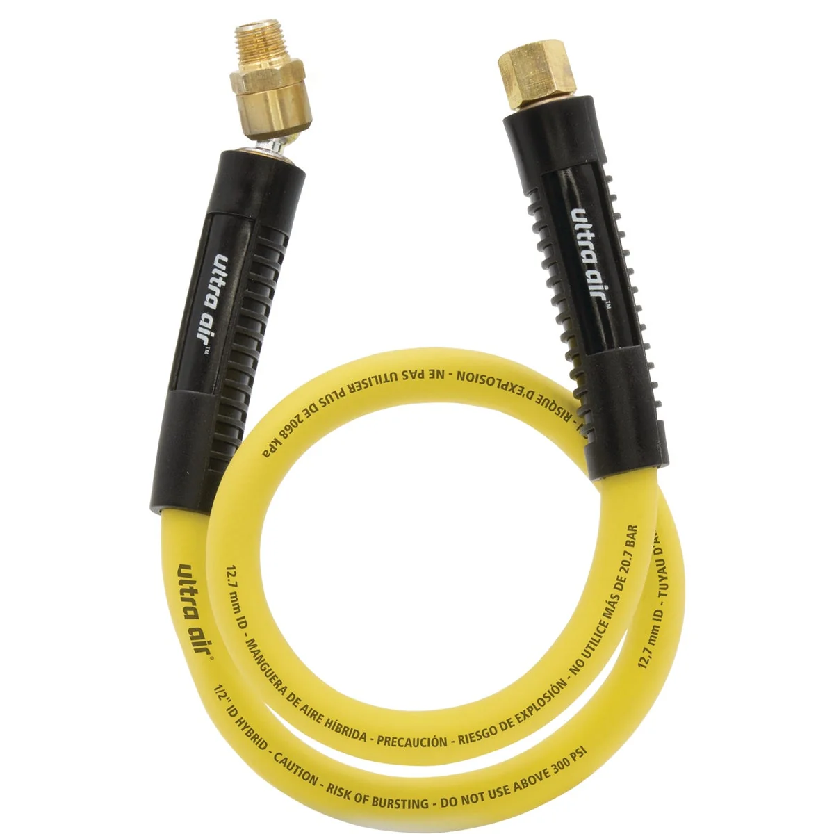 Authentic Amflo 3 8 In. x 30 In. Lead-In Air Hose with Ball Swivel High-Grade