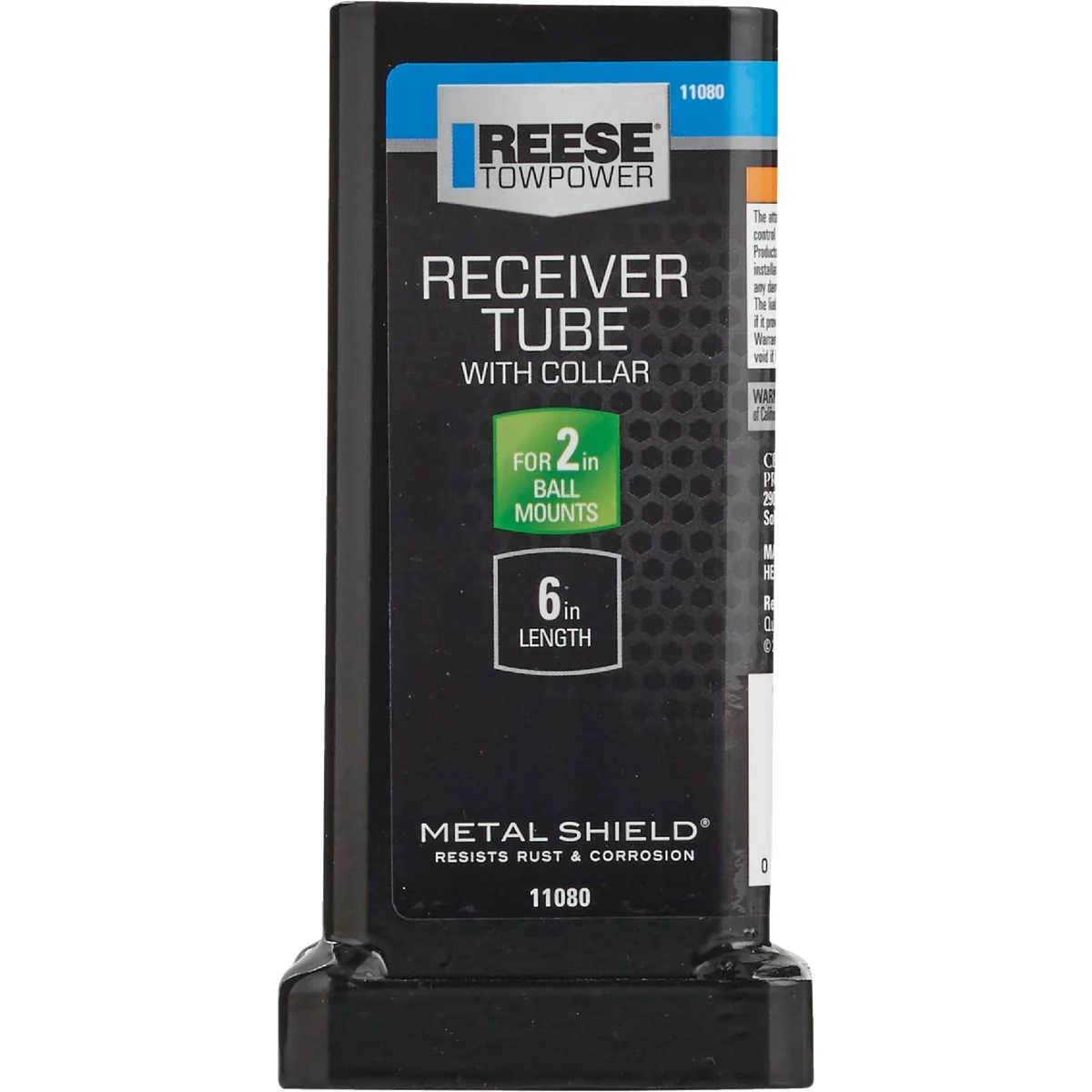 Fast Reese Towpower 6 In. x 2 In. Receiver Tube with Collar Crafted