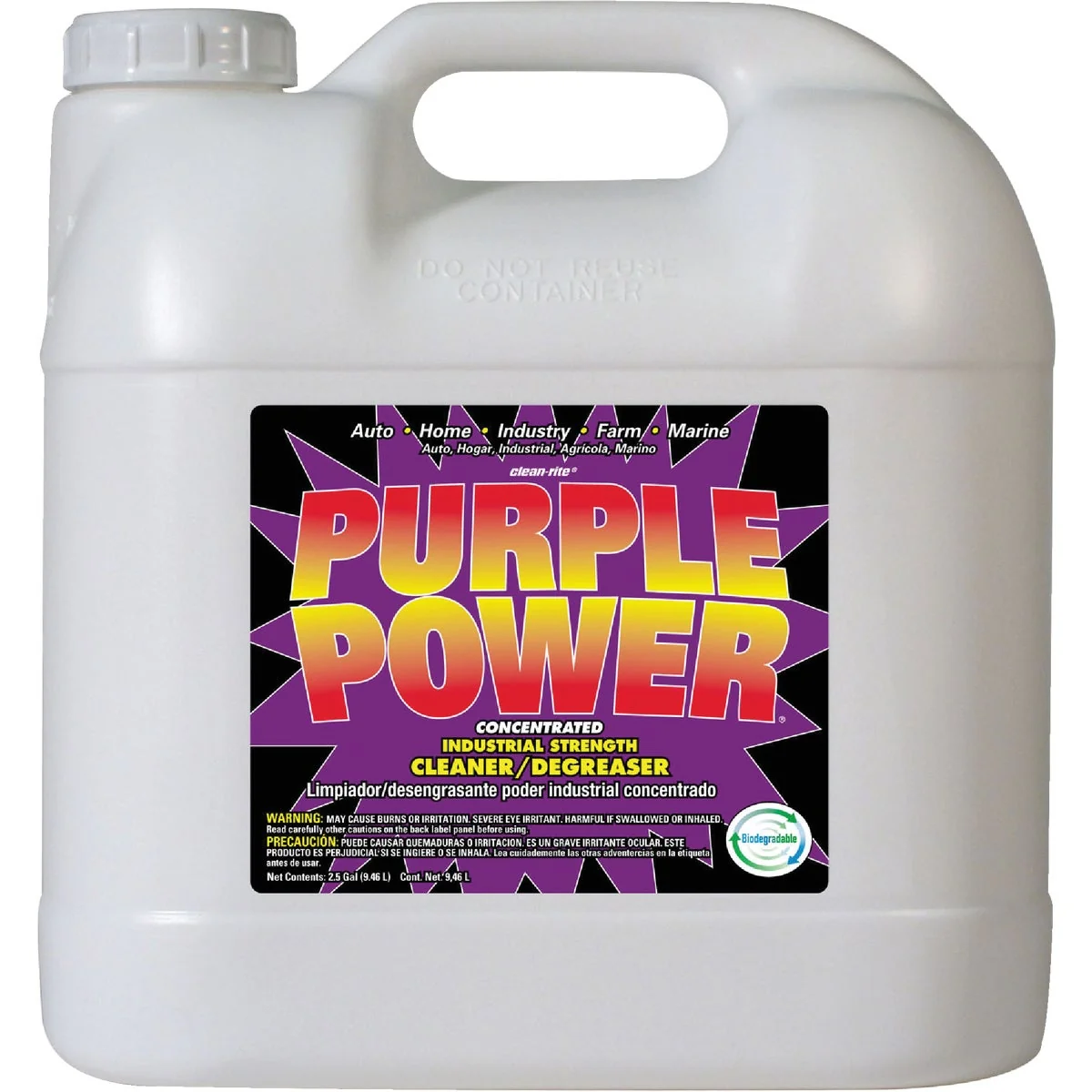 Selected Purple Power 2.5 Gal. Liquid Industrial Strength Cleaner Degreaser Dependable
