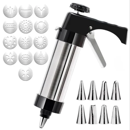 Practical Stainless Steel Cookies Press Stylish