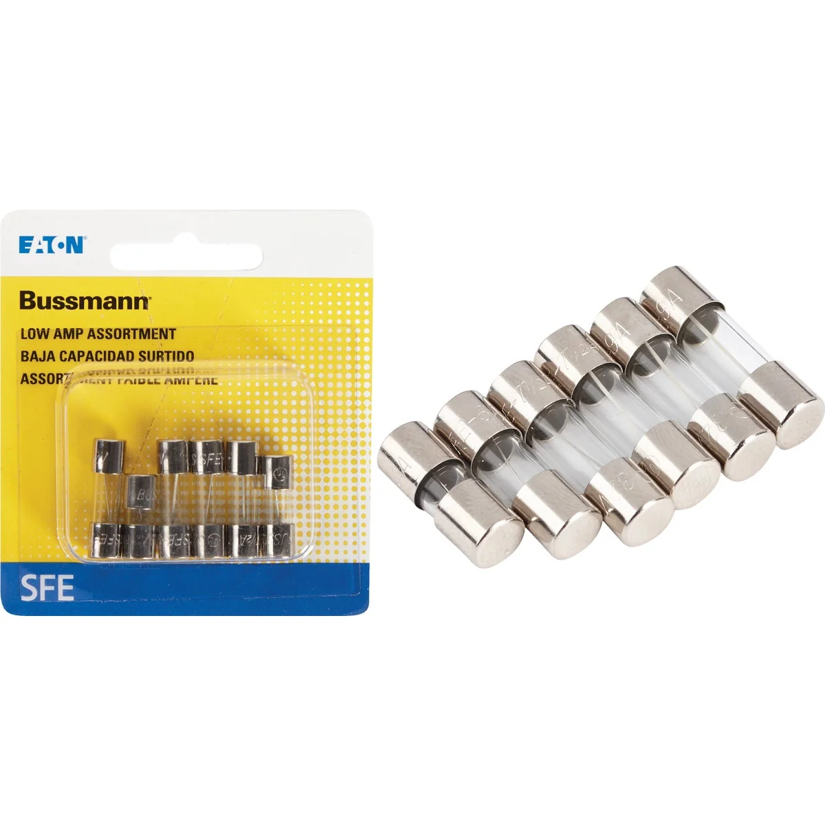 Exclusive Bussmann SFE Glass Tube Fuse Assortment 6-Pack Official
