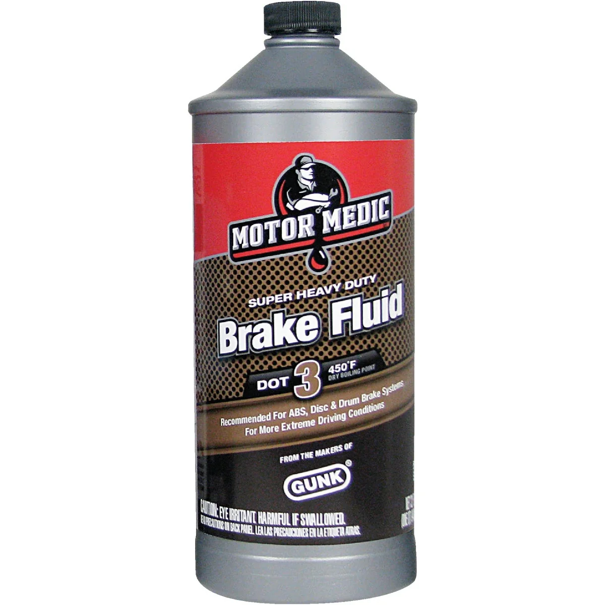 Comfortable MotorMedic 32 Oz. Super Heavy-Duty DOT 3 Brake Fluid Smooth