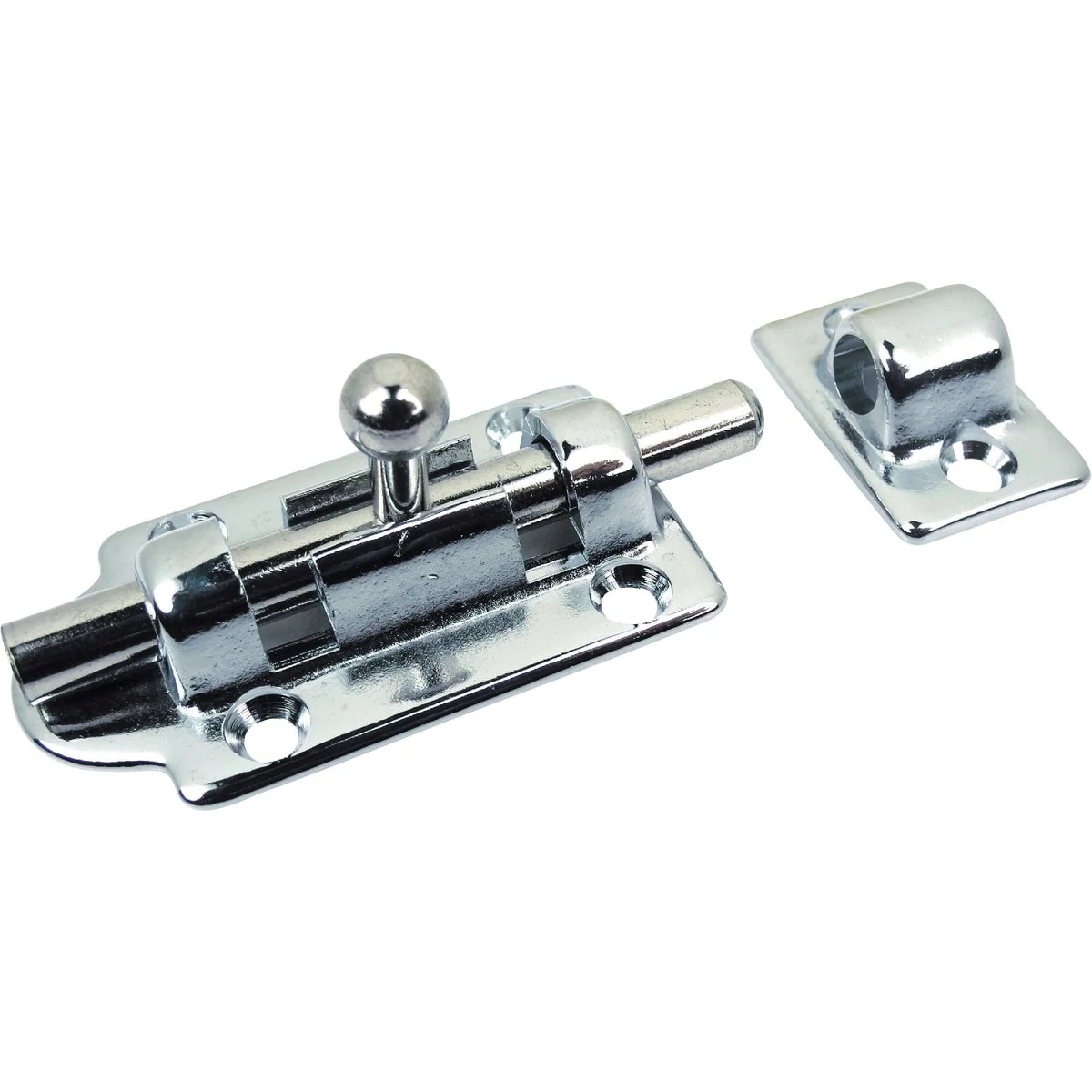 Unique Seachoice 2-1 2 In. Chrome-Plated Brass Barrel Bolt Luxury