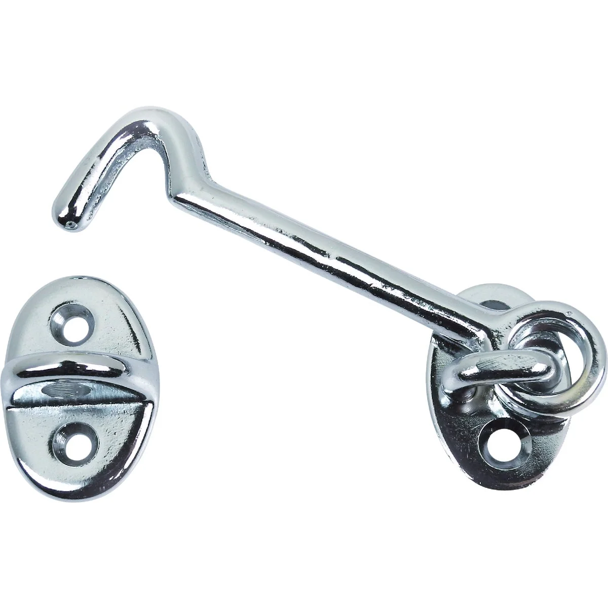 Responsible Seachoice 3 In. Chrome-Plated Brass Cabin Door Hook Reusable