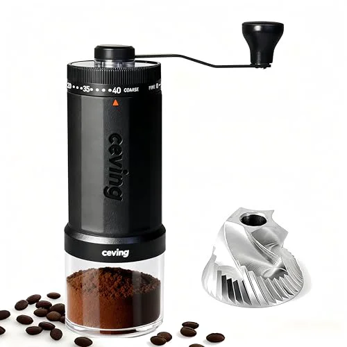First-Class World's First 60g Large Capacity Manual Coffee Grinder Easy-to-Use