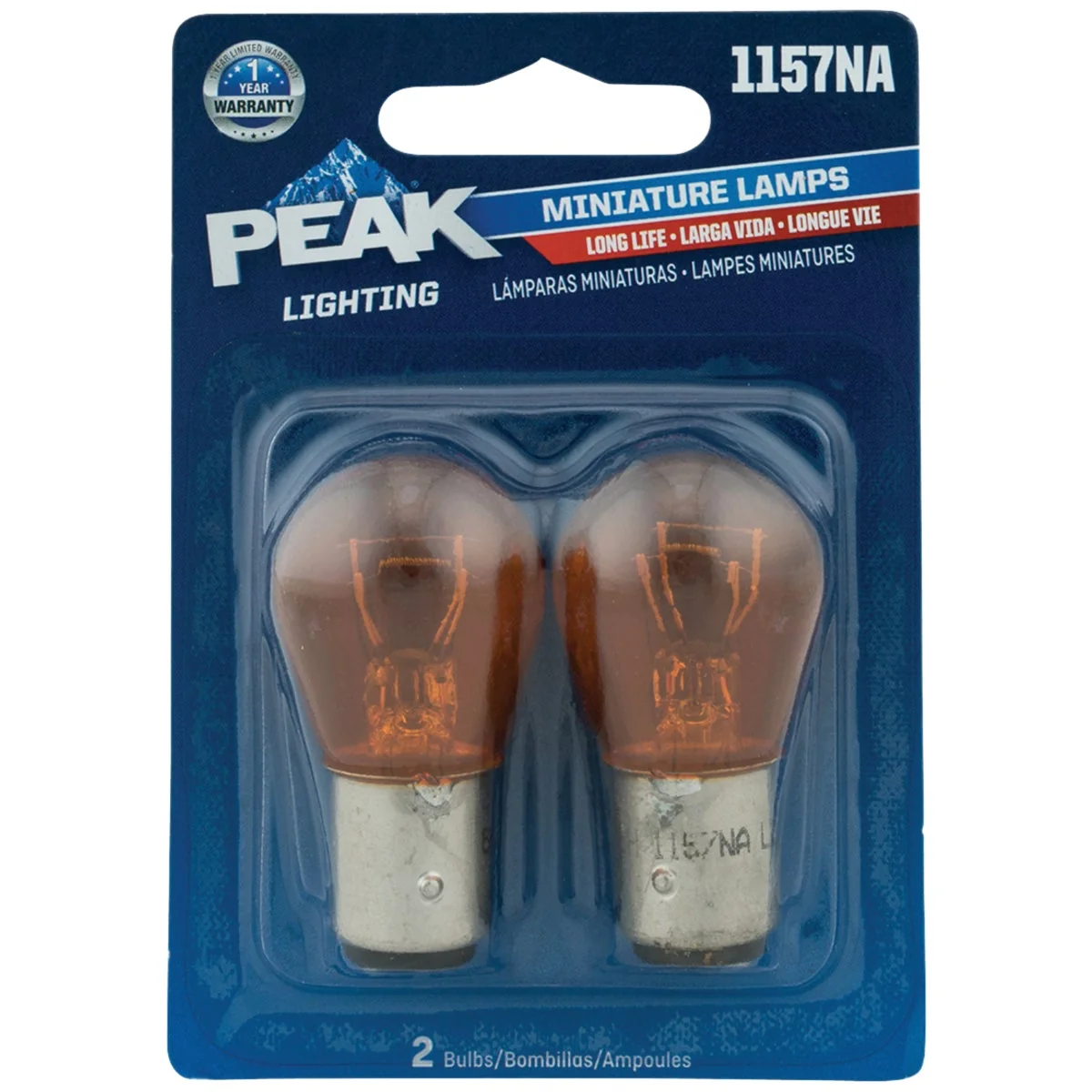 Relaxed PEAK 1157NA 12.8 14V Mini Incandescent Automotive Bulb 2-Pack Sustainable