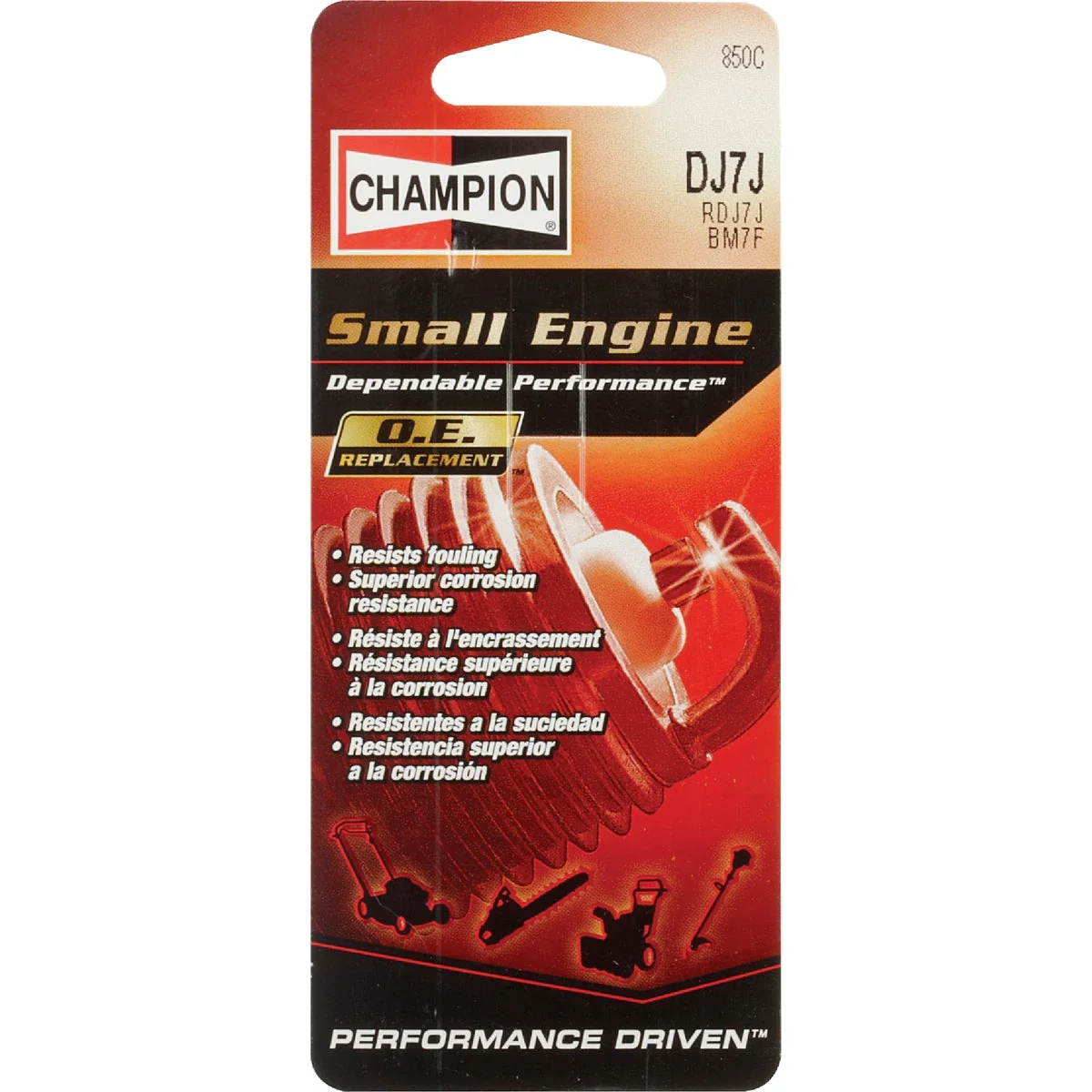 Expertly Made Champion DJ7J Copper Plus Chainsaw Spark Plug Sophisticated