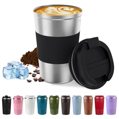 Fast Vacuum Insulated Stainless Steel Travel Coffee Mug Pure