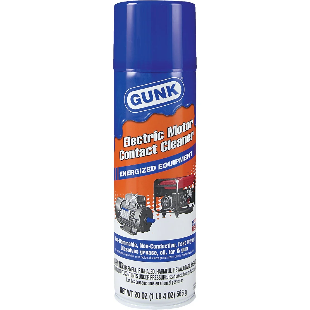 Consistent Gunk Electrical 20 Oz. Aerosol Electronic Parts Cleaner Fast