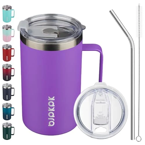 Efficient 25oz Insulated Coffee Mug with Handle Specialty