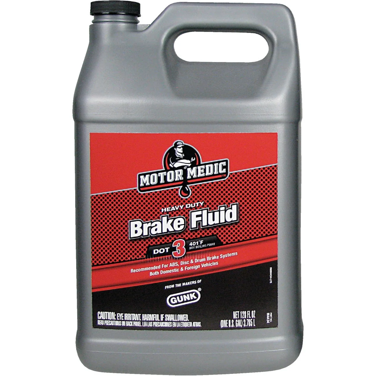 Certified MotorMedic 1 Gal. Heavy-Duty DOT 3 Brake Fluid Optimized