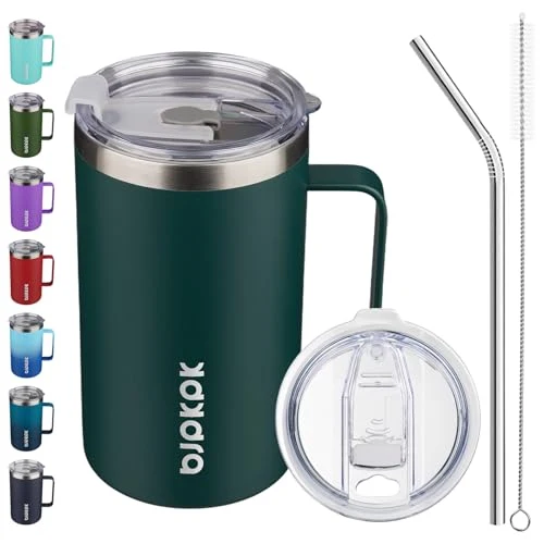 Fast 25oz Insulated Coffee Mug with Handle Classic