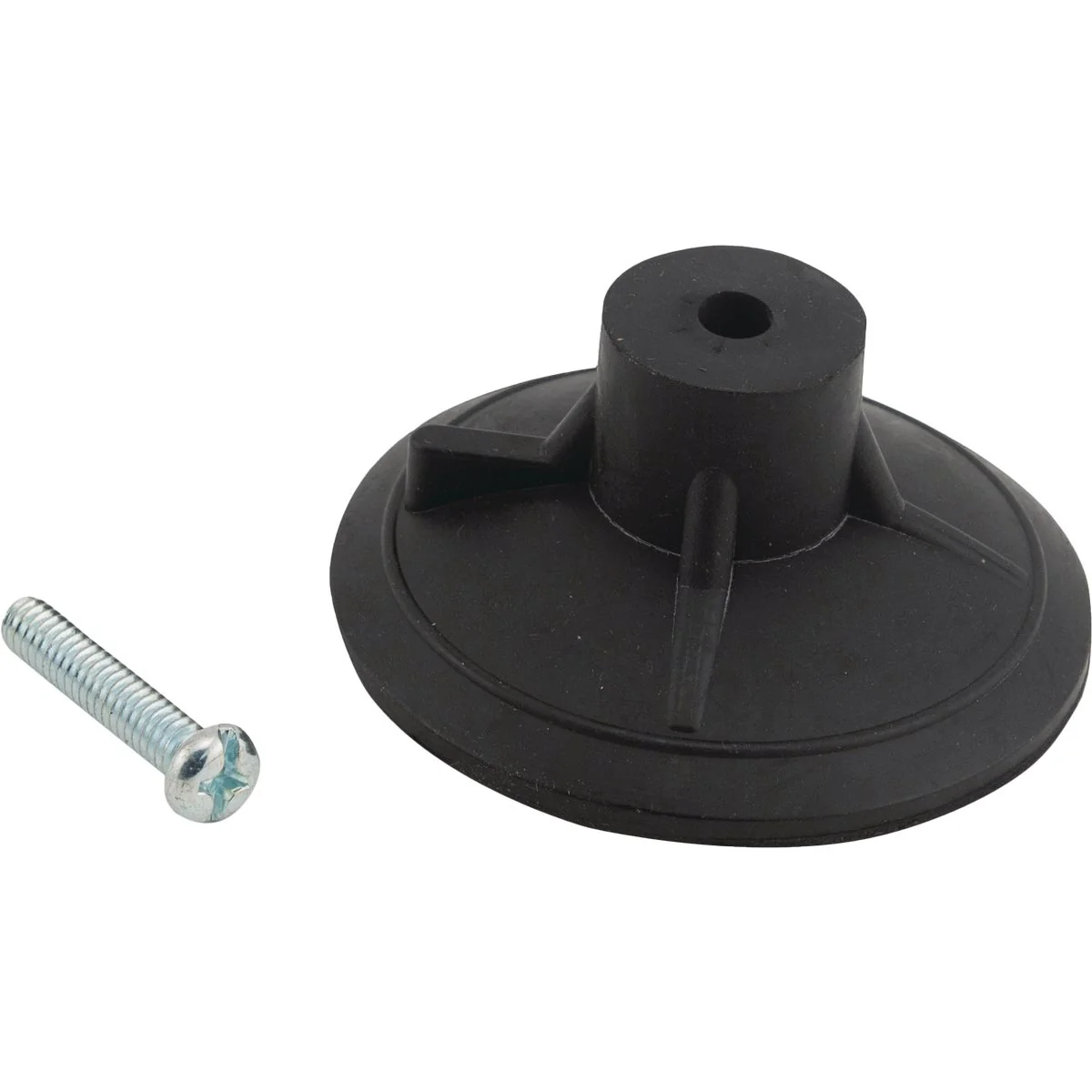 Powerful Erickson 3 In. Black Roof Rack Suction Cup 2-Pack Classic